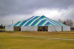 90x115 Festival Tent GreenBlue Lakewood, CO