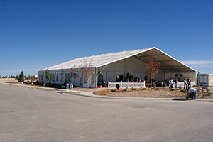 80x105 Super Tent Denver Trade Show