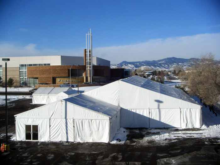 Tents in hot weather