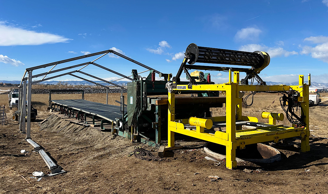 Tent rentals for construction and auto body in Colorado.